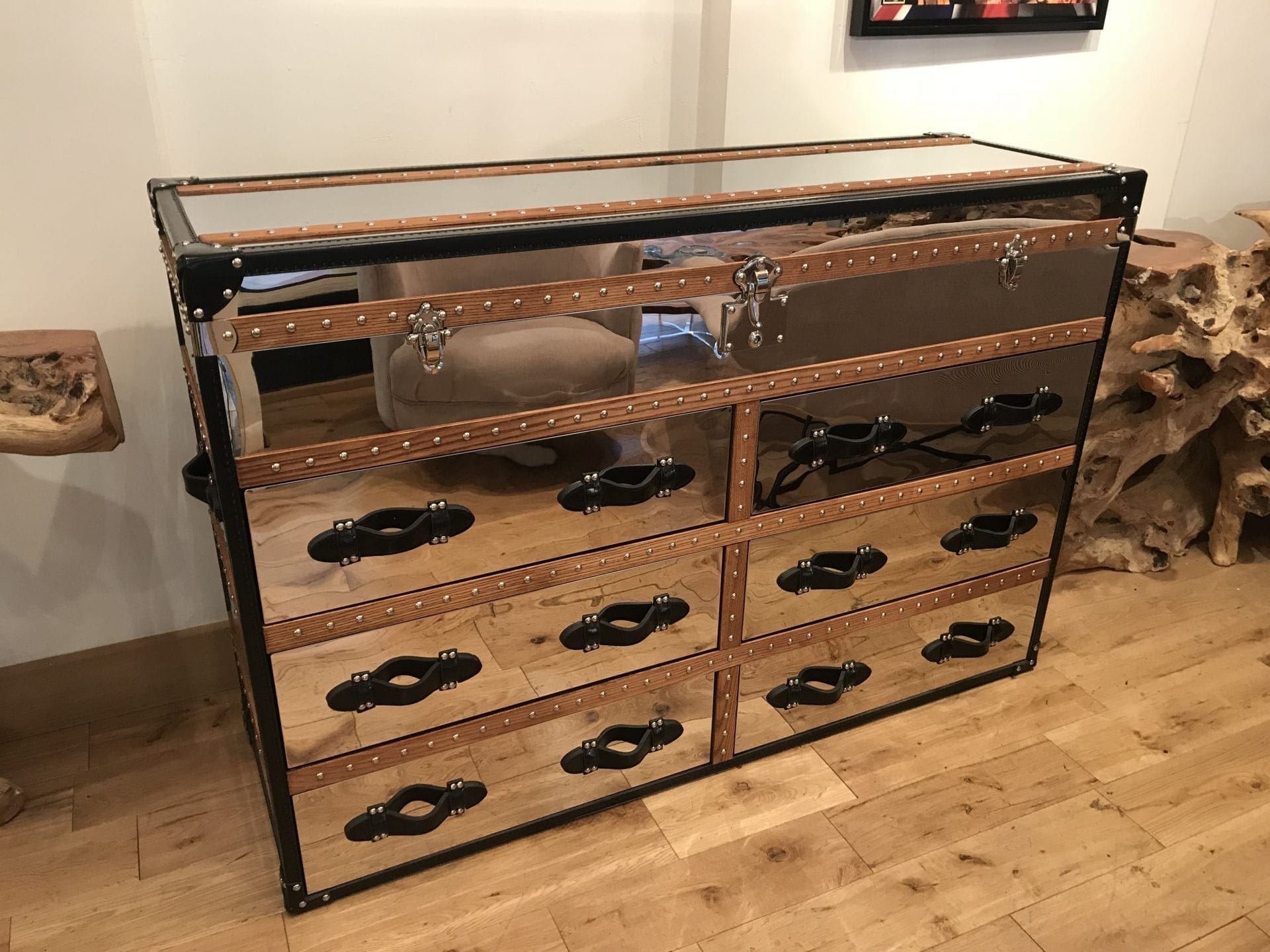Commode / coffre Travel vintage