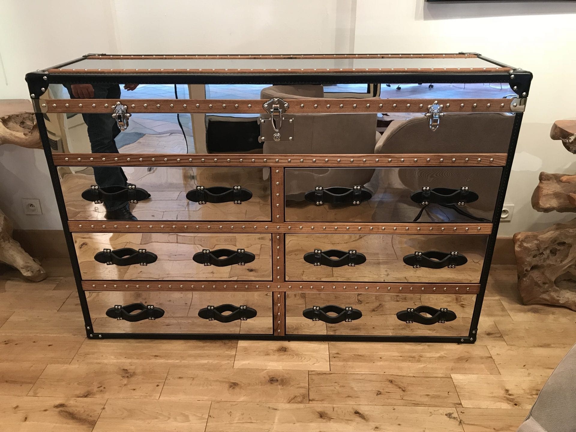 Commode / coffre Travel vintage