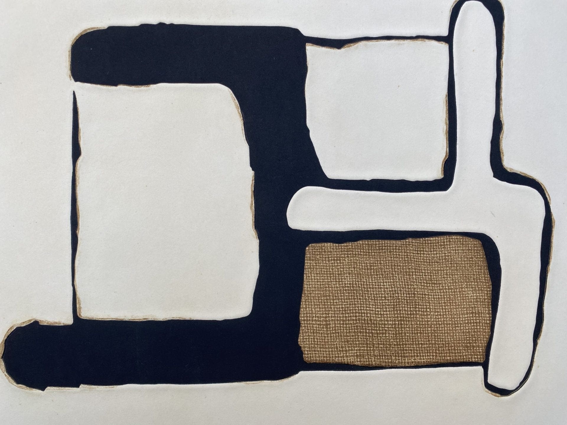 Conrad Marca-Relli – Composition 4 – Numéroté 2/75 – 1977