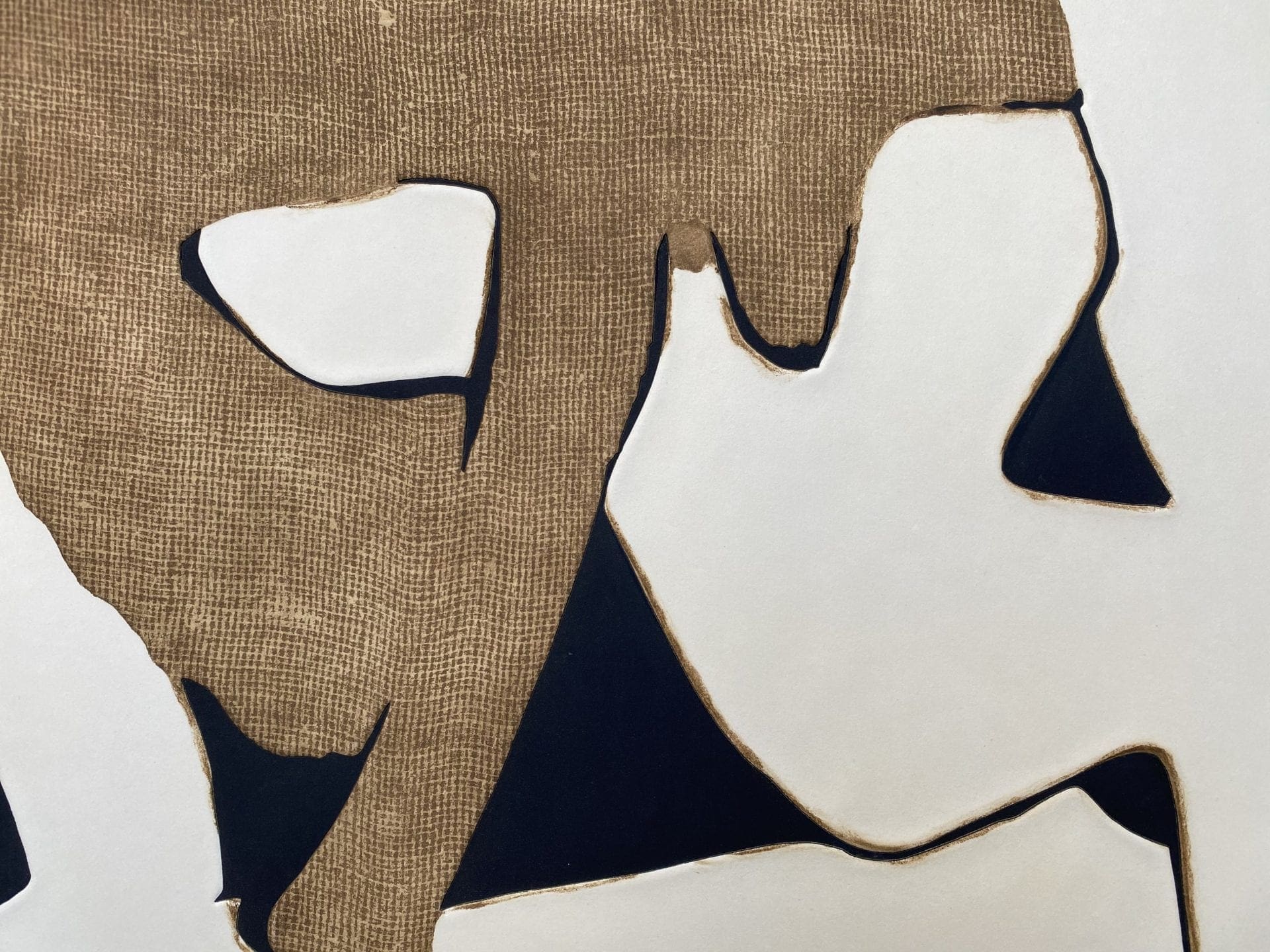 Conrad Marca-Relli – Composition 5 – Numéroté 2/75 – 1977
