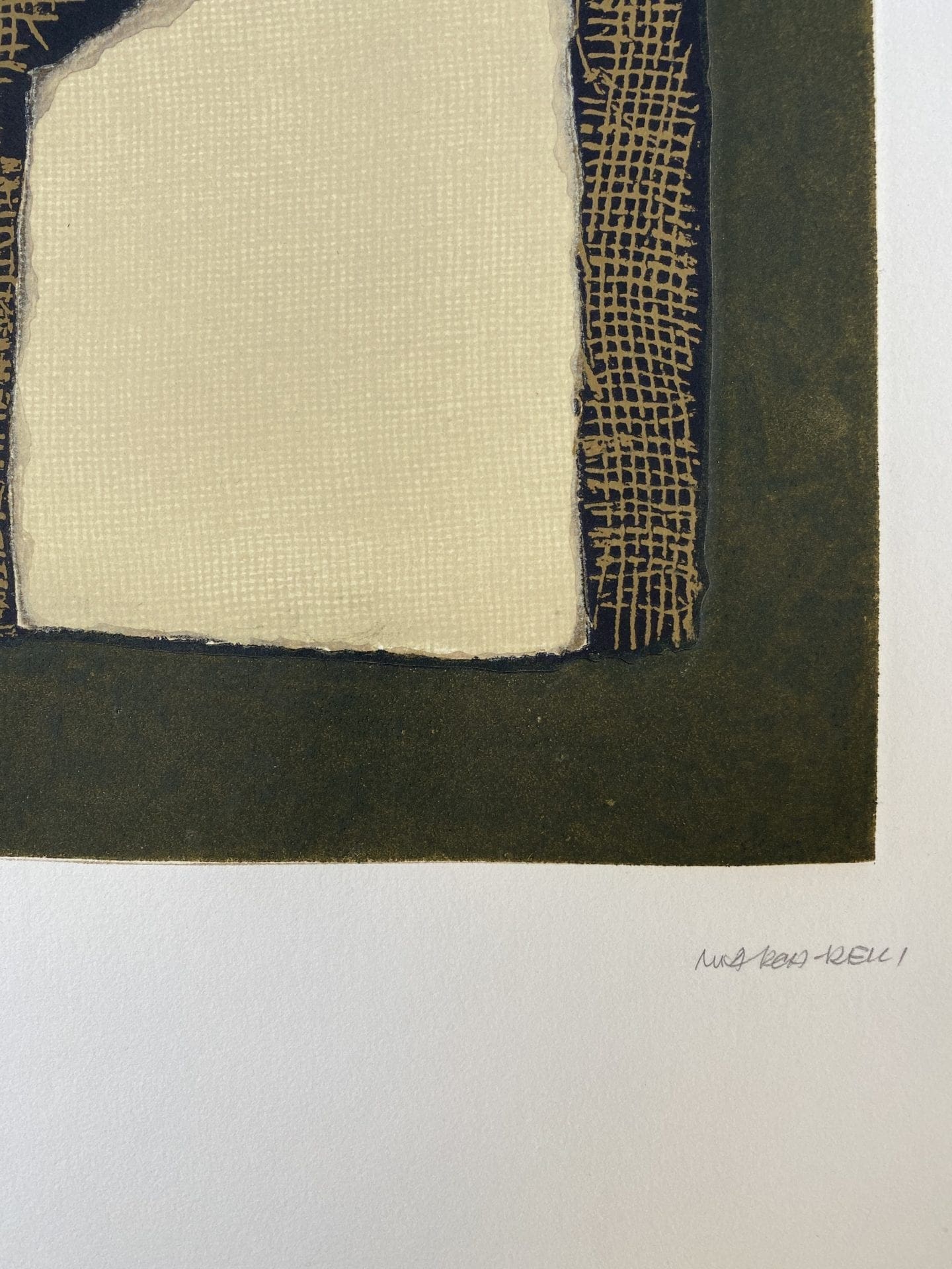 Conrad Marca-Relli – Composition 6 – Numéroté 58/99 – 1977