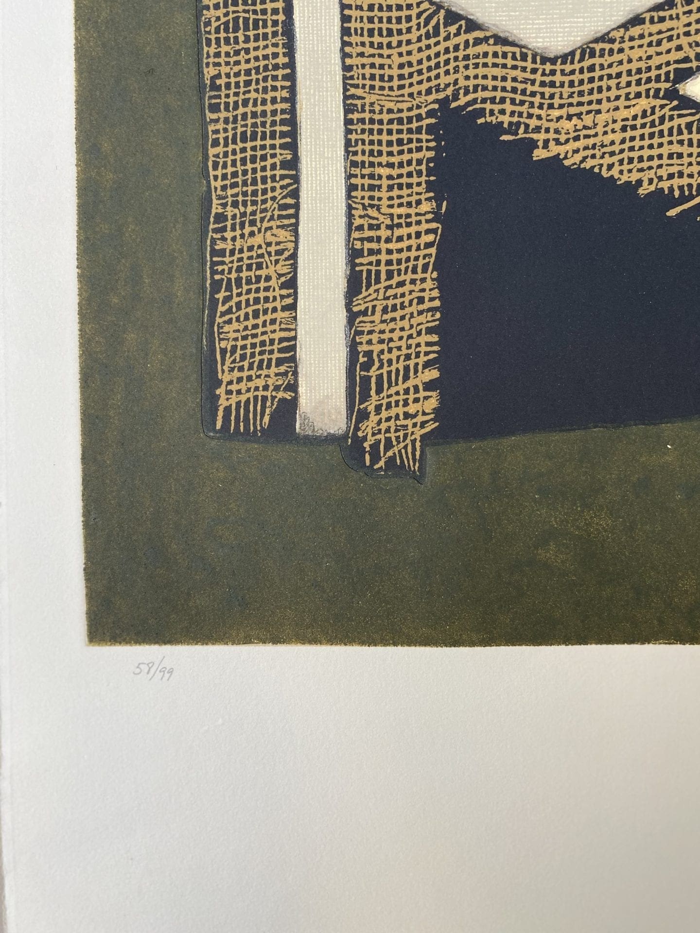 Conrad Marca-Relli – Composition 6 – Numéroté 58/99 – 1977