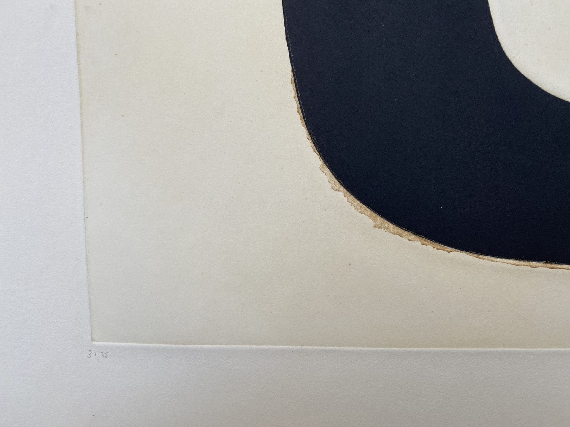 Conrad Marca-Relli – Composition 8 – Numéroté 31/75 – 1977