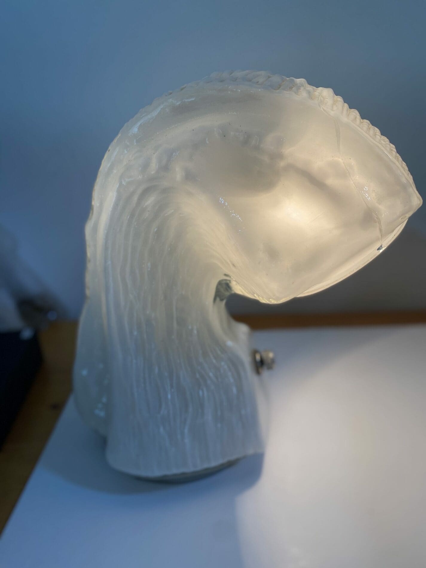 Lampe Carlo Nason en verre de Murano pour Mazzega – Design organique des années 60