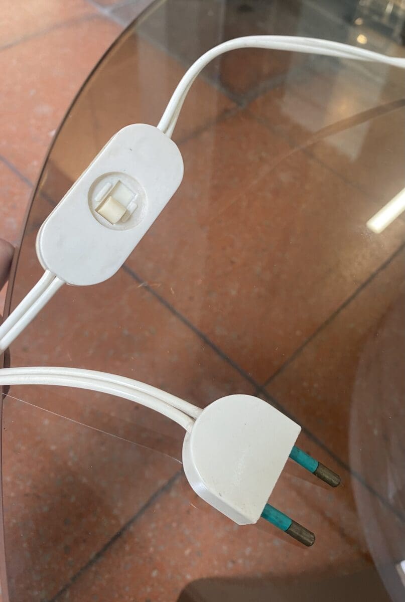 Carlo Nason – Lampe de table en Verre Soufflé à la Main pour Mazzega