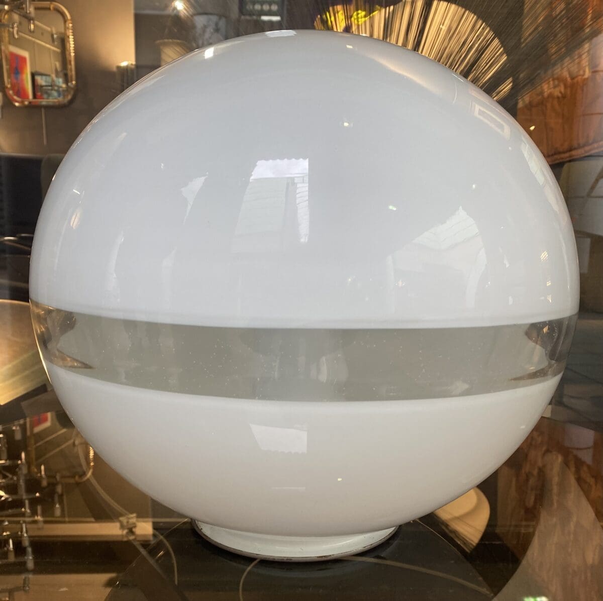 Carlo Nason – Lampe de table en Verre Soufflé à la Main pour Mazzega