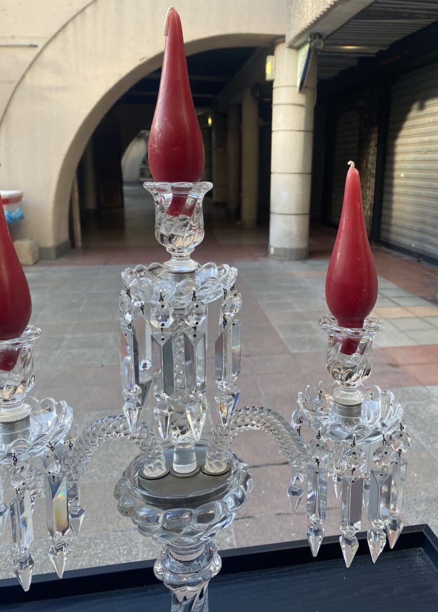 Chandelier en cristal Baccarat Occasion