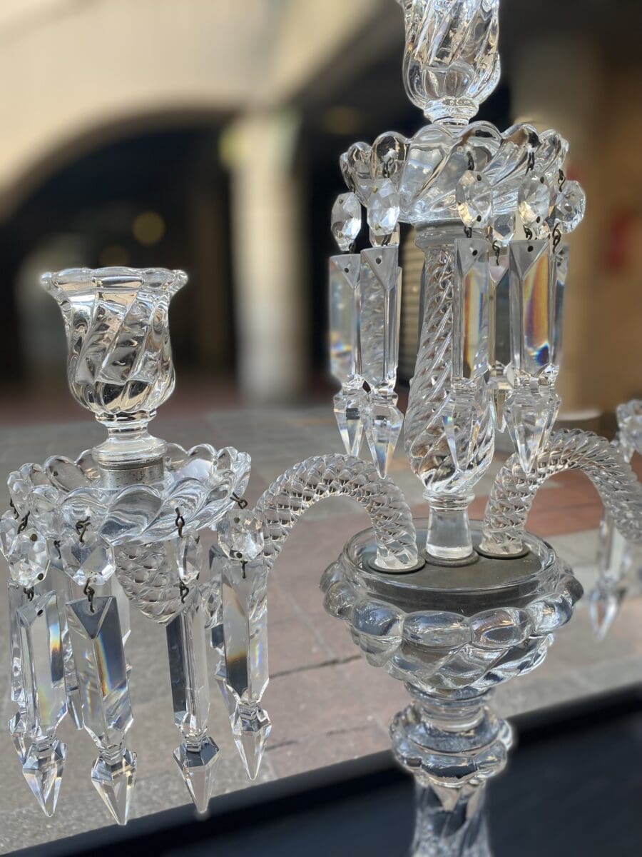 Chandelier en cristal Baccarat Occasion