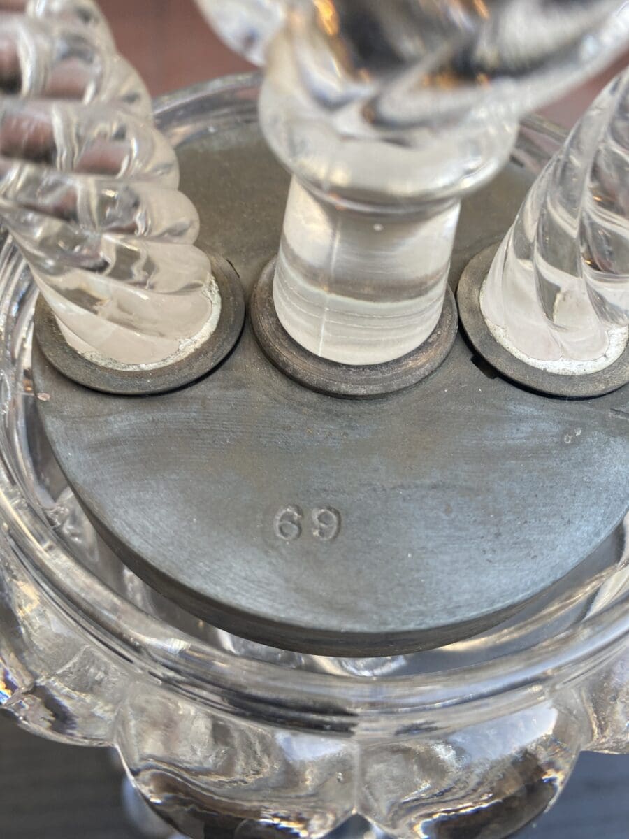 Chandelier en cristal Baccarat Occasion