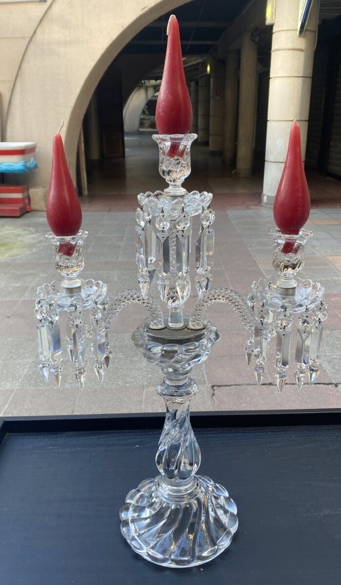 Chandelier en cristal Baccarat Occasion