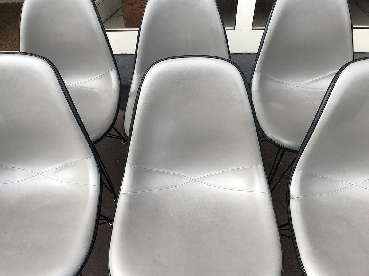 Charles EAMES – Lot de 6 chaises DSW – Circa 1970