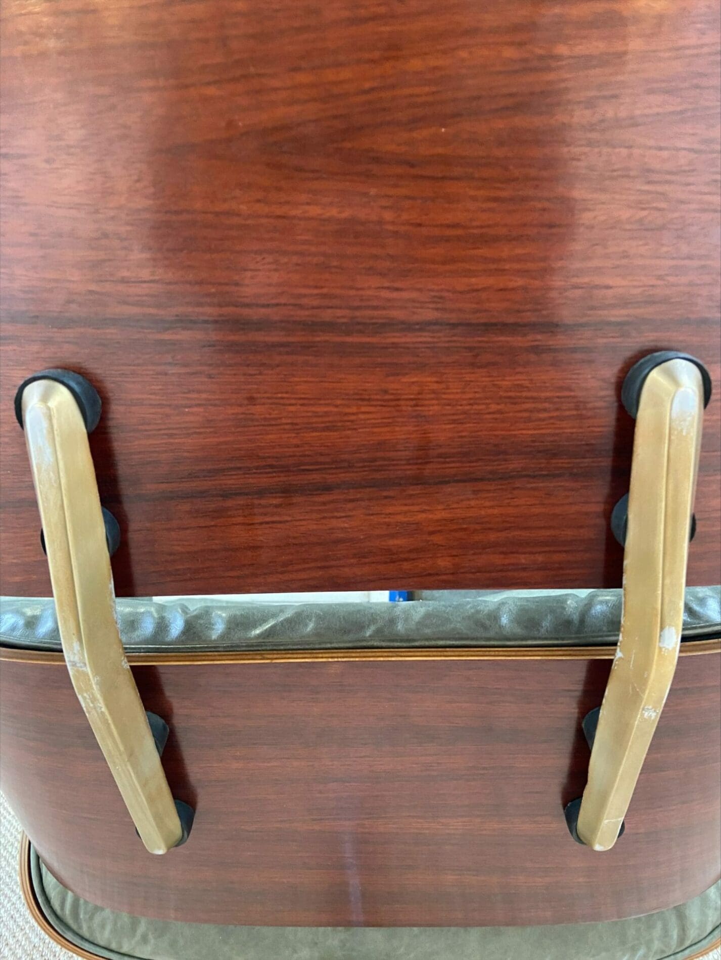 Charles Eames – Vintage Lounge chair et ottoman vert