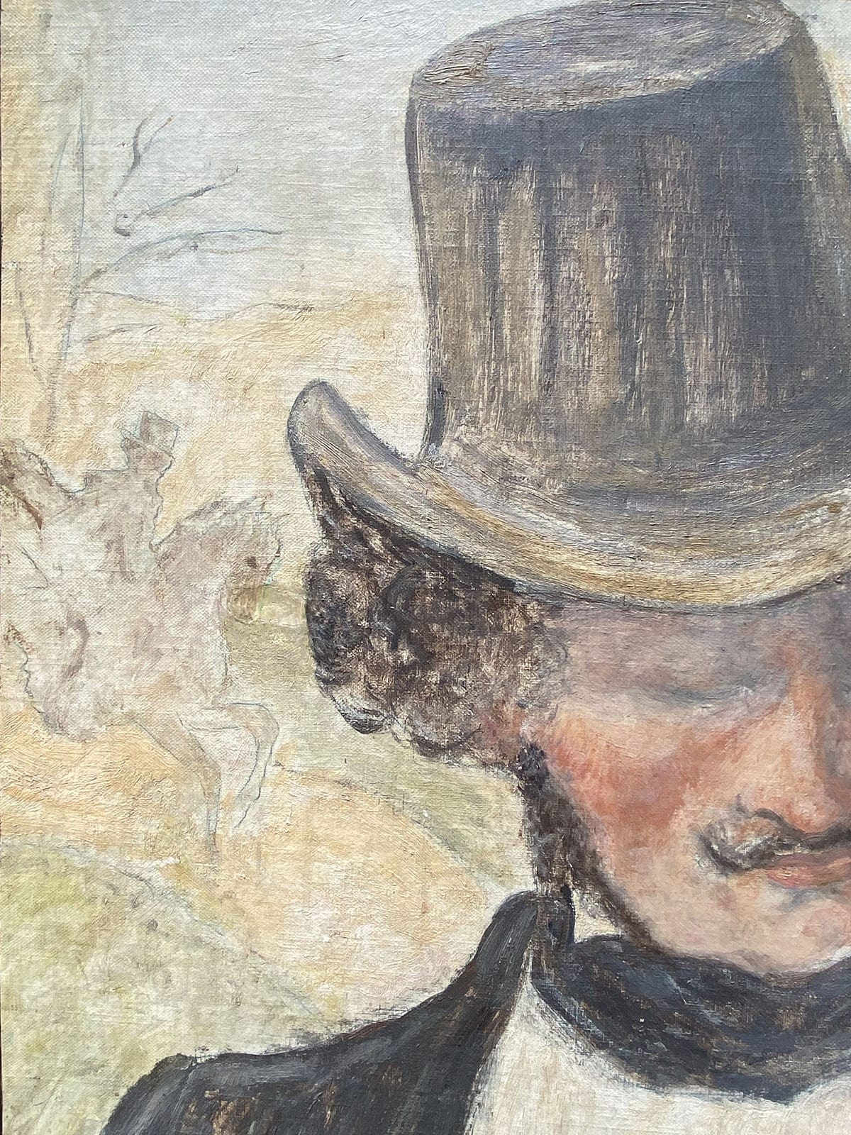Charles Léandre – Les amoureux – 1925