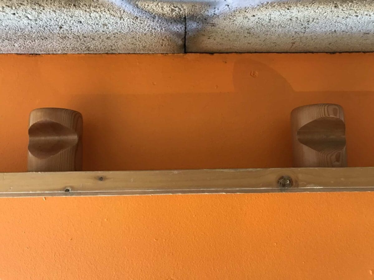 Charlotte Perriand – Patère 2 accroches les Arcs 1600- Circa 1969
