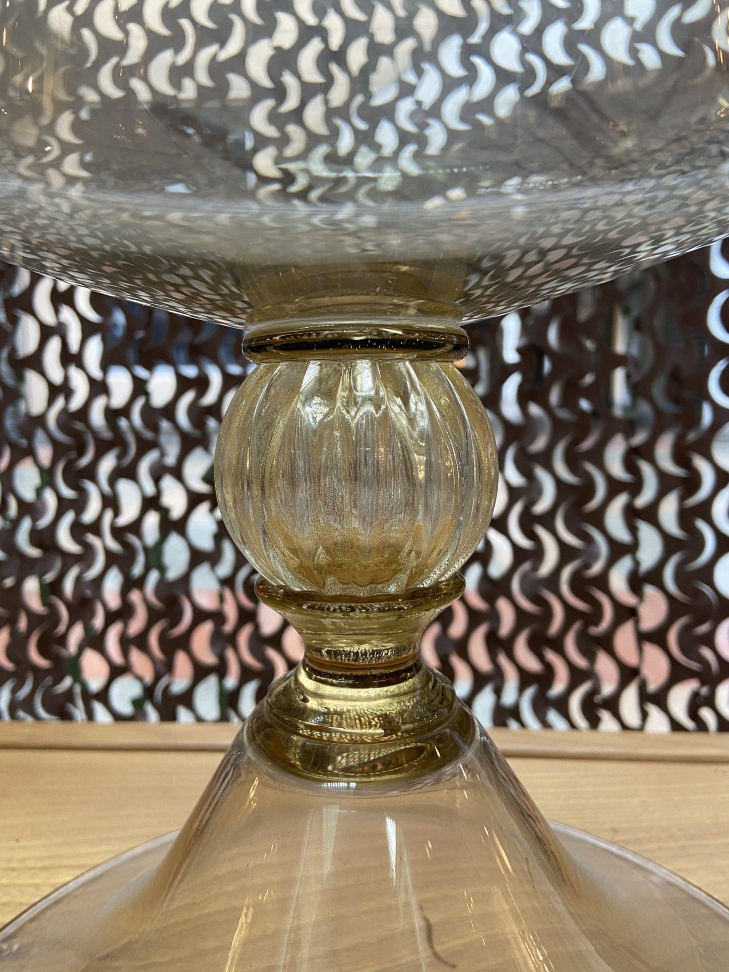 Amphore en verre de Murano