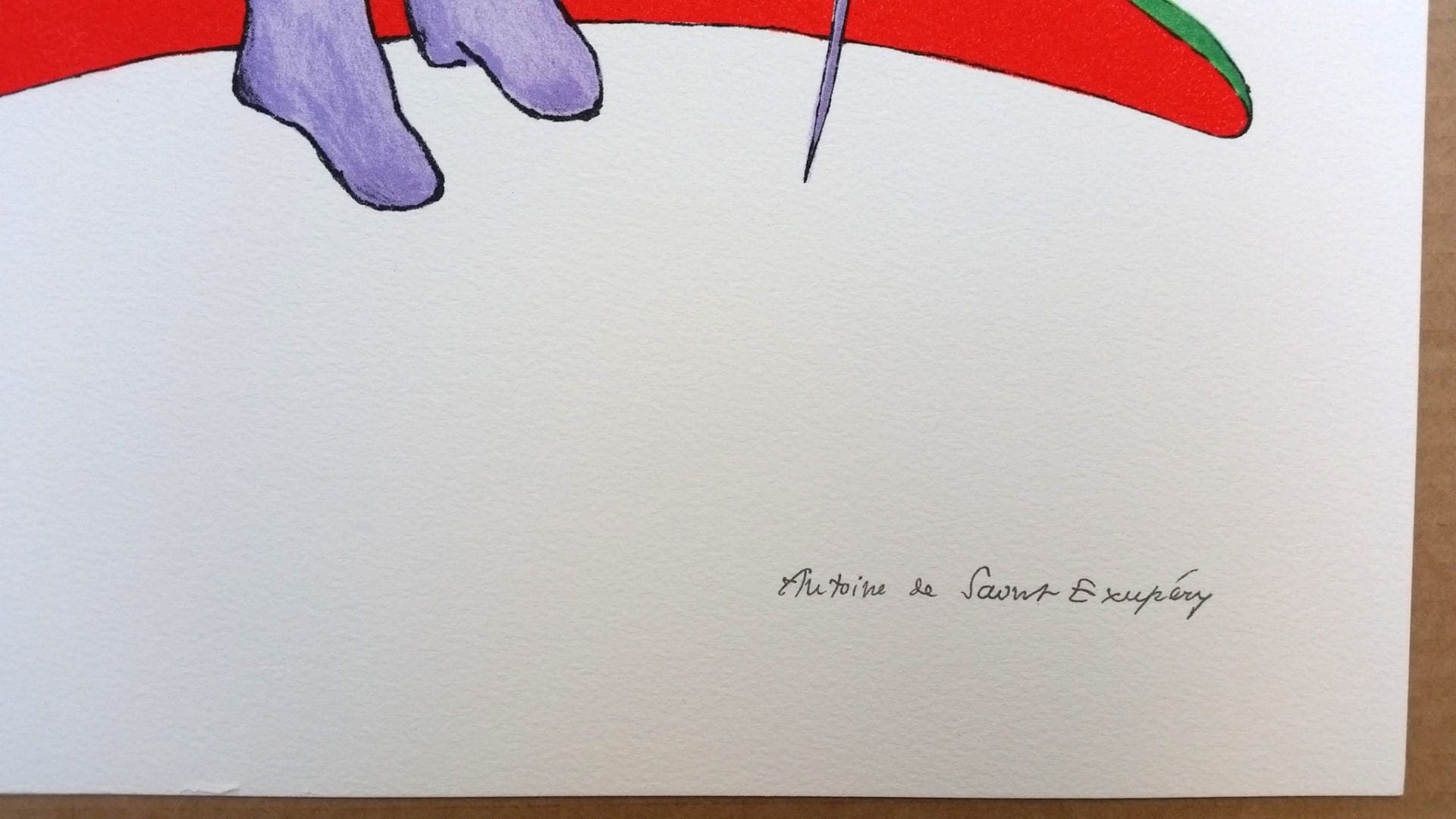 DE SAINT-EXUPERY (d’après) – Le Petit Prince en costume – 2009