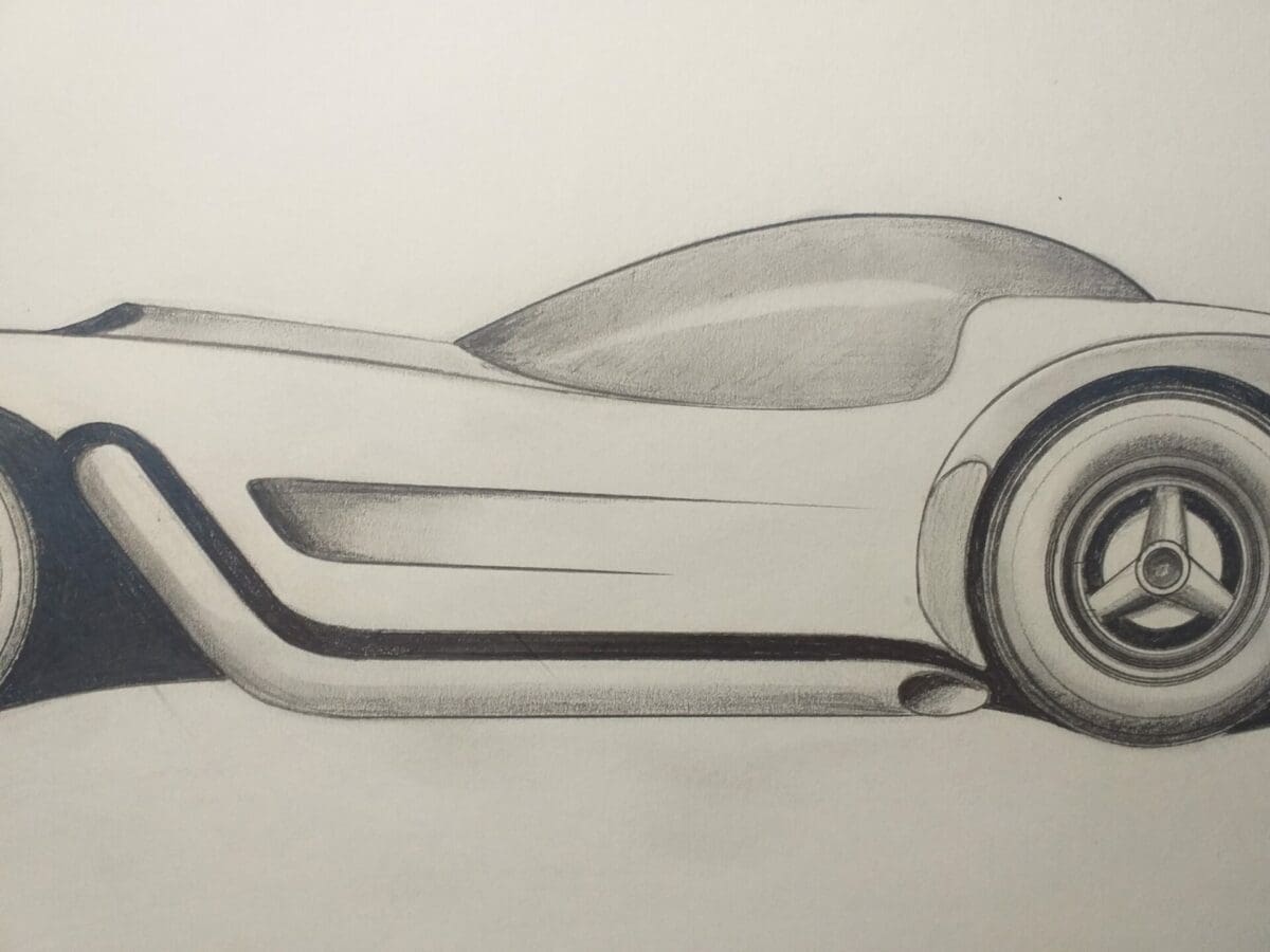 André Ferrand – Dessin Grand Coupé 5