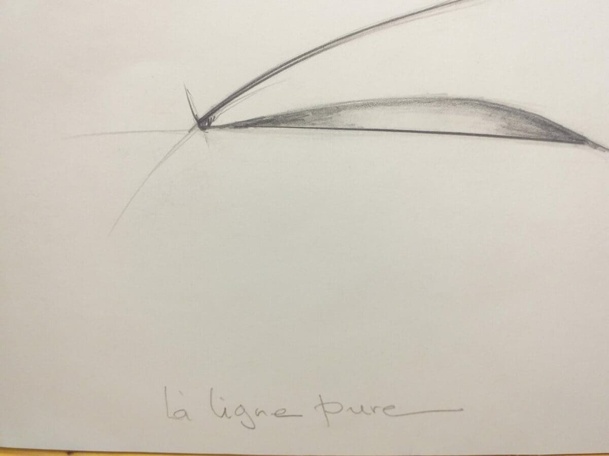 André Ferrand – La ligne Pure – Dessin