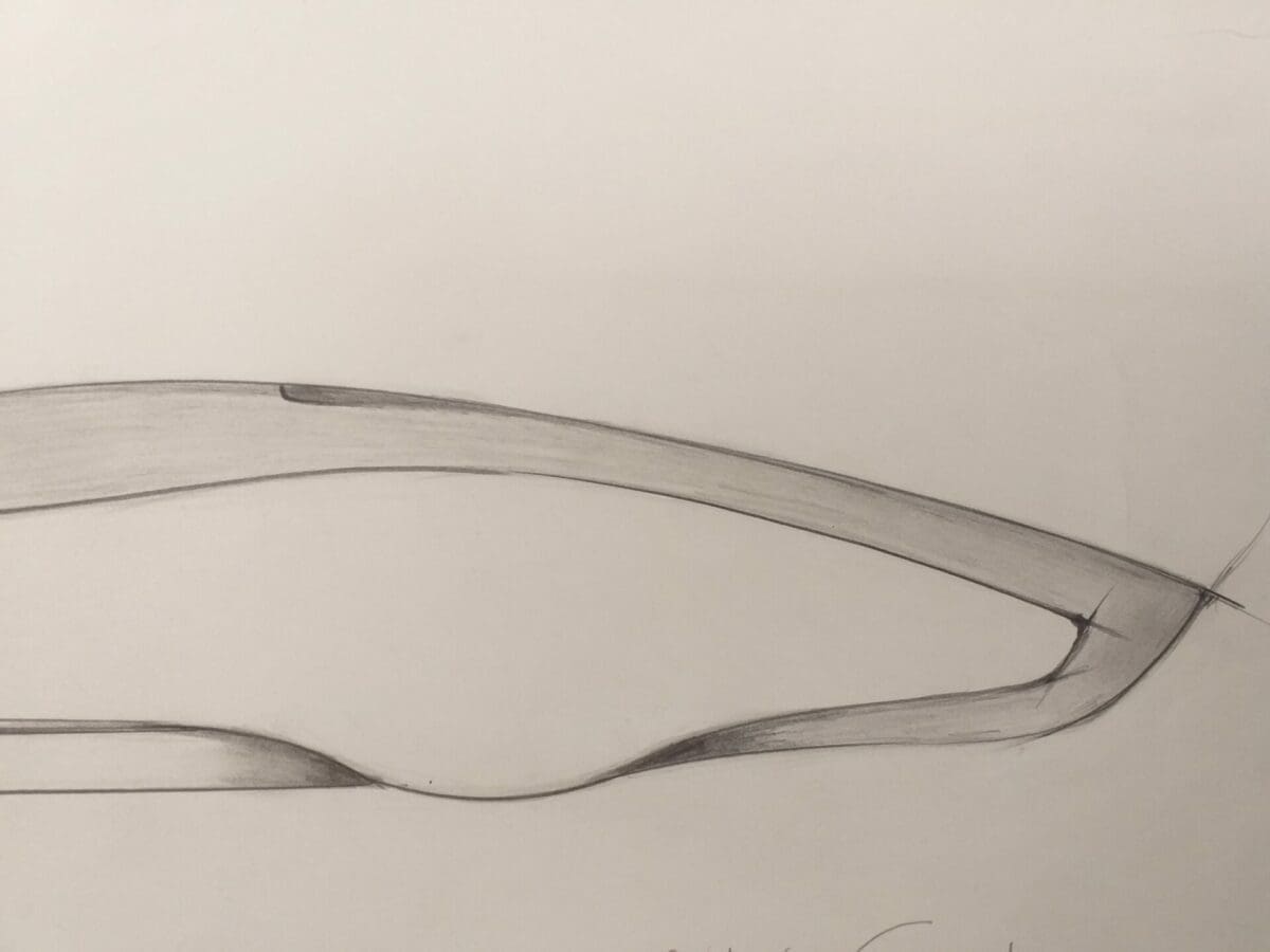 André Ferrand – La ligne Pure – Dessin