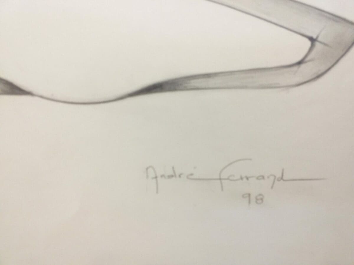 André Ferrand – La ligne Pure – Dessin