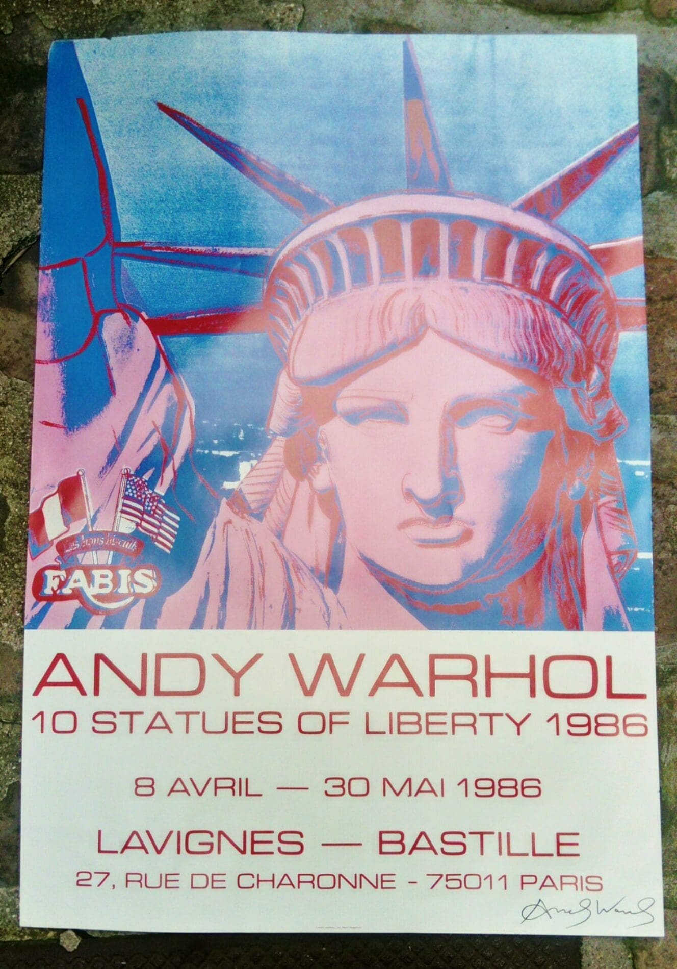 Andy WARHOL (1928-1987) – 10 Statues of Liberty