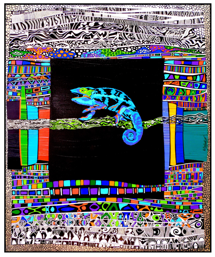 Alain Carpentier – Unwabu, Le Caméléon de la mythologie Zoulou