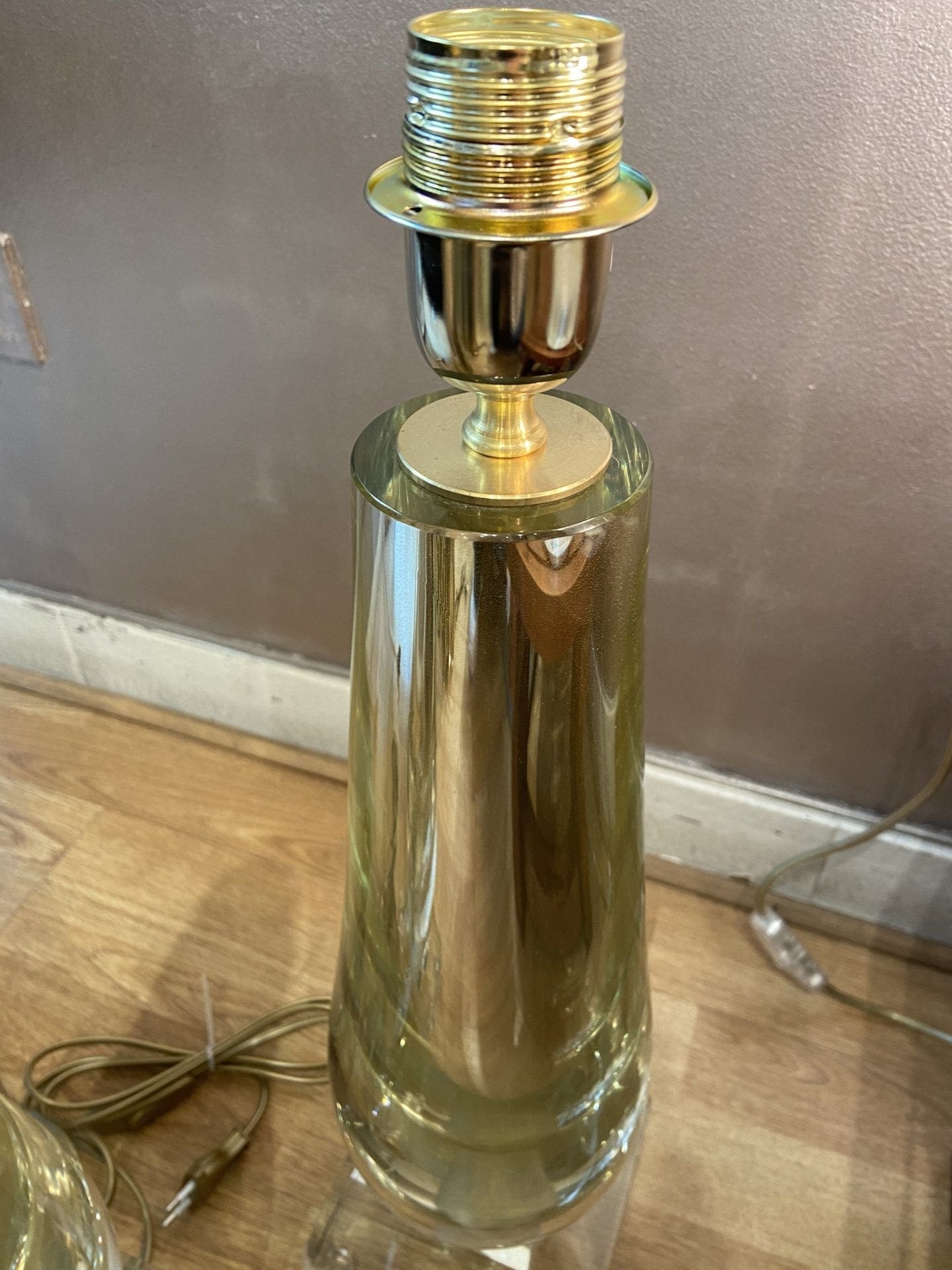 Alberto Doña – Paire de lampes – Murano