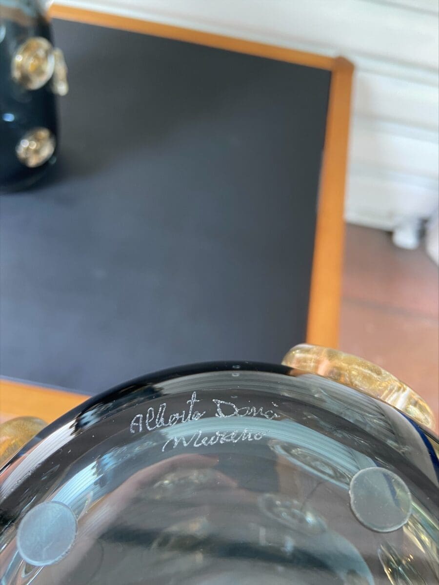 Alberto Dona – Paire de vases Occasion – Verre de Murano