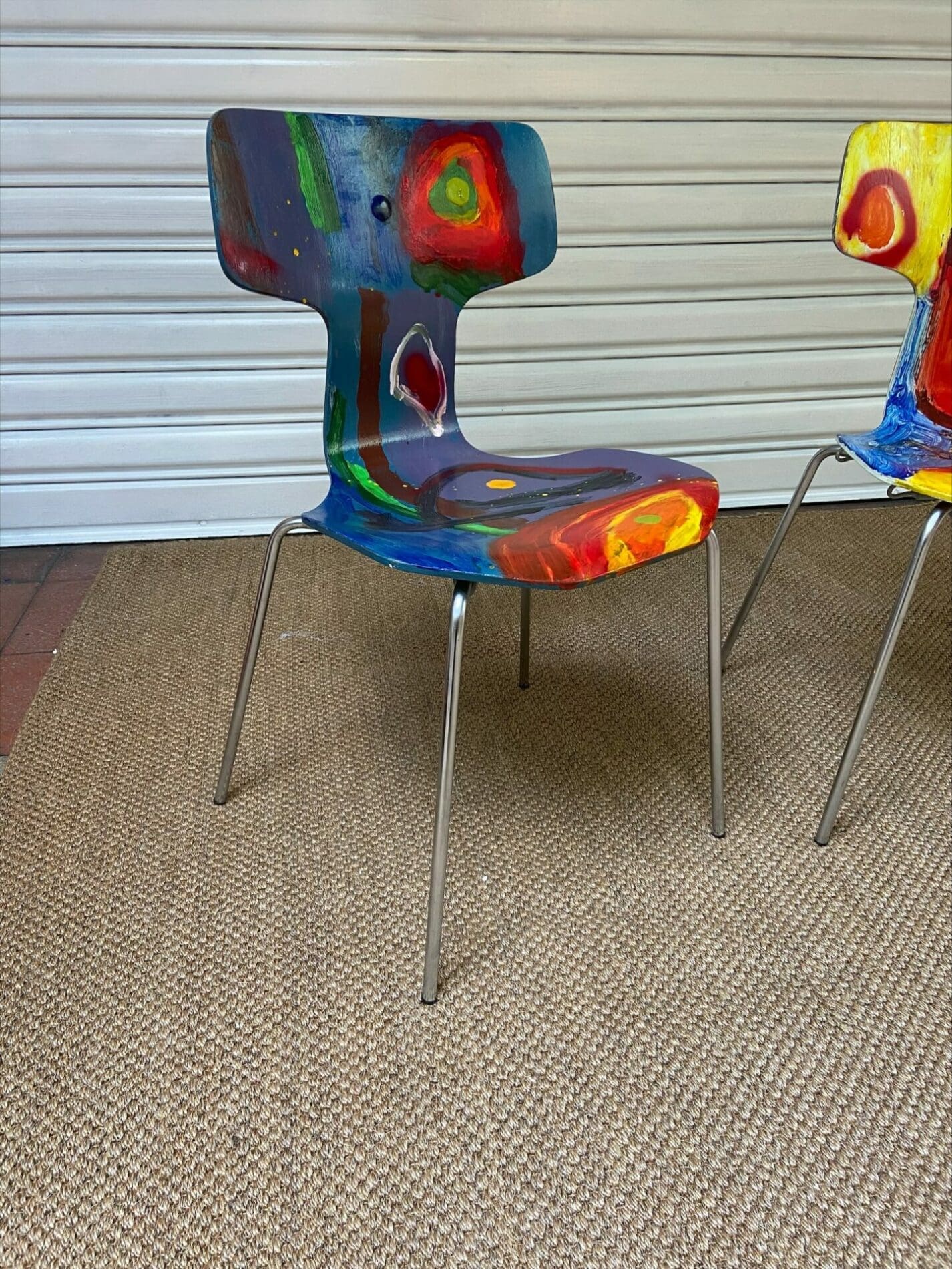 Arne Jacobsen x Rolf Gjedsted – Paire de chaises T 313 Grand Prix