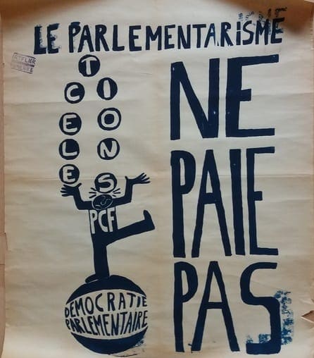 Atelier des Beaux-Arts – Le Parlementarisme – Affiche