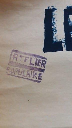 Atelier des Beaux-Arts – Le Parlementarisme – Affiche