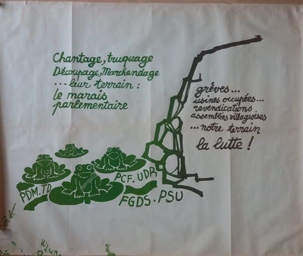 Atelier des Beaux-Arts – Le marais parlementaire – Affiche