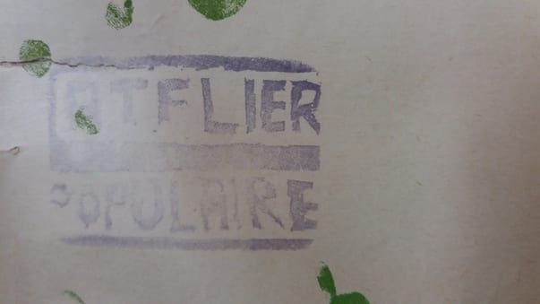 Atelier des Beaux-Arts – Le marais parlementaire – Affiche