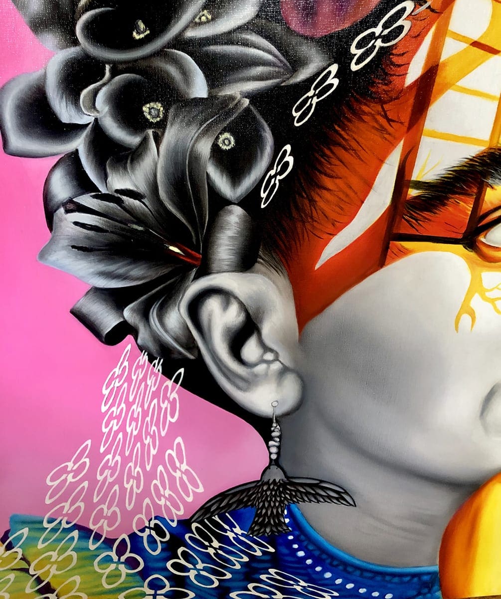 BENI – Frida, 2019 – Huile sur toile