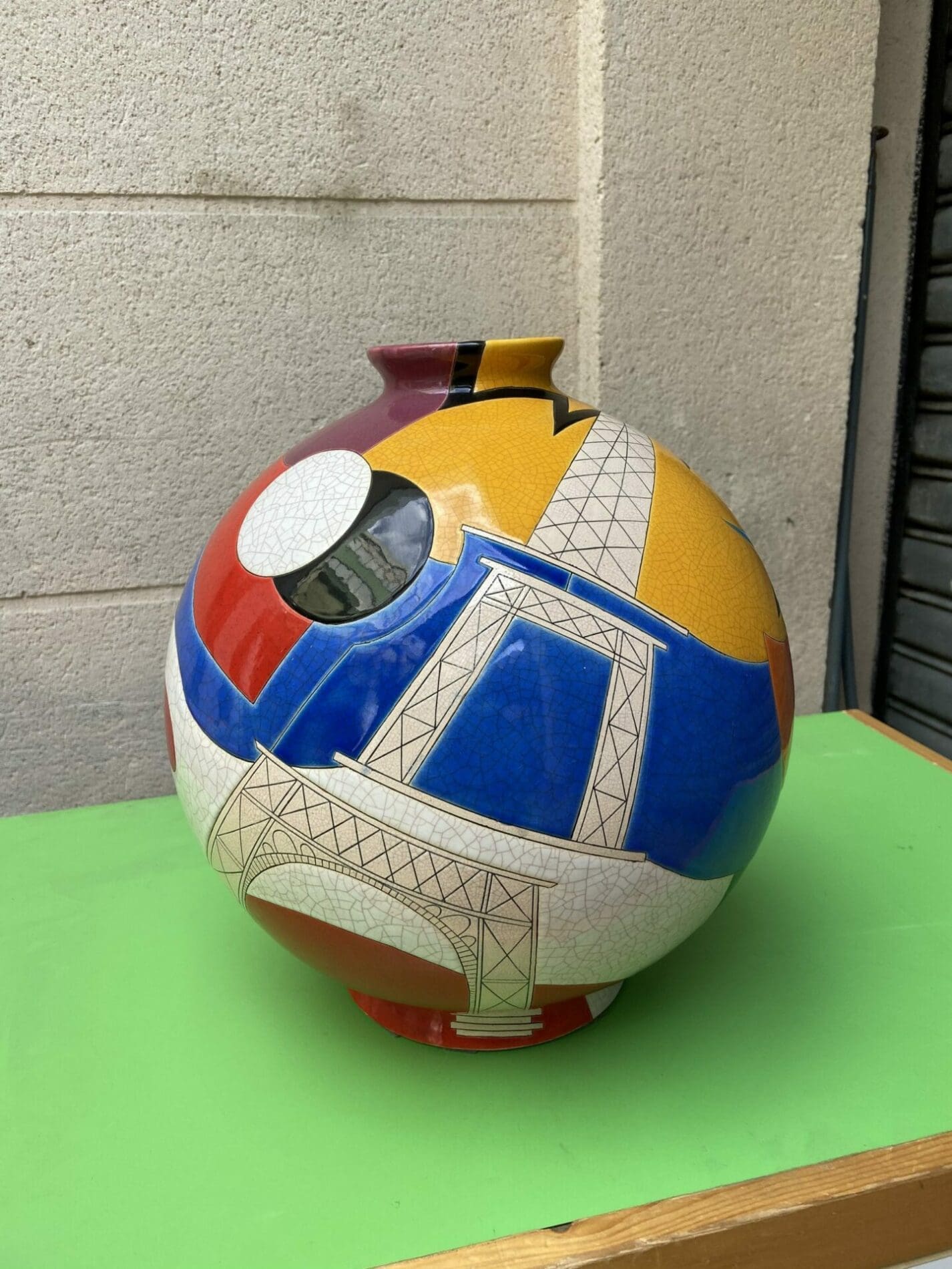 Boule Coloniale  Emaux Longwy – La tour électrique