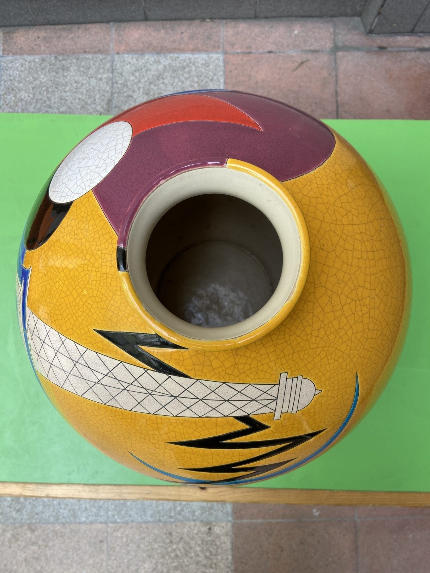 Boule Coloniale  Emaux Longwy – La tour électrique