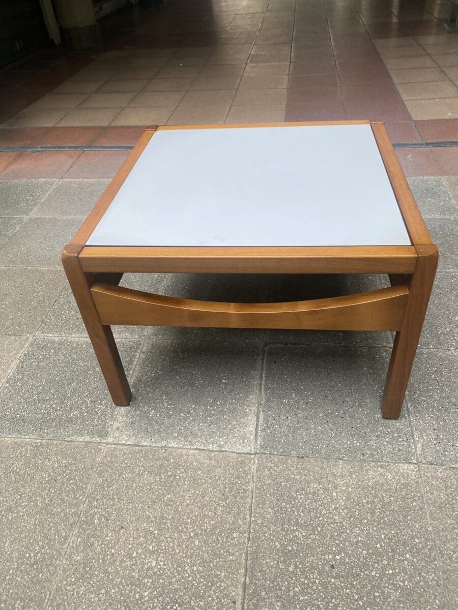Bernard Vuarnesson – Table basse reverso noir/ blanc occasion