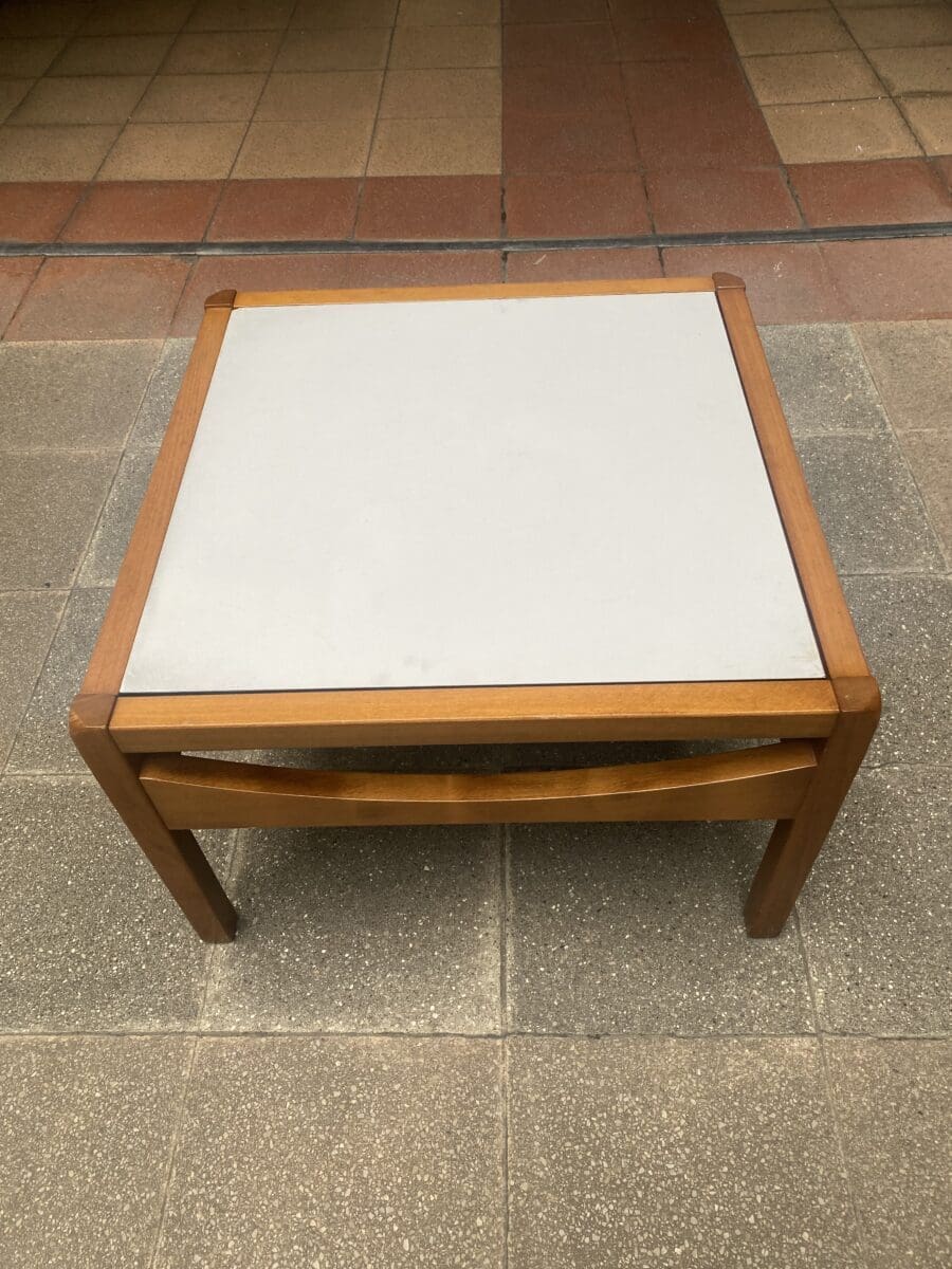 Bernard Vuarnesson – Table basse reverso noir/ blanc occasion