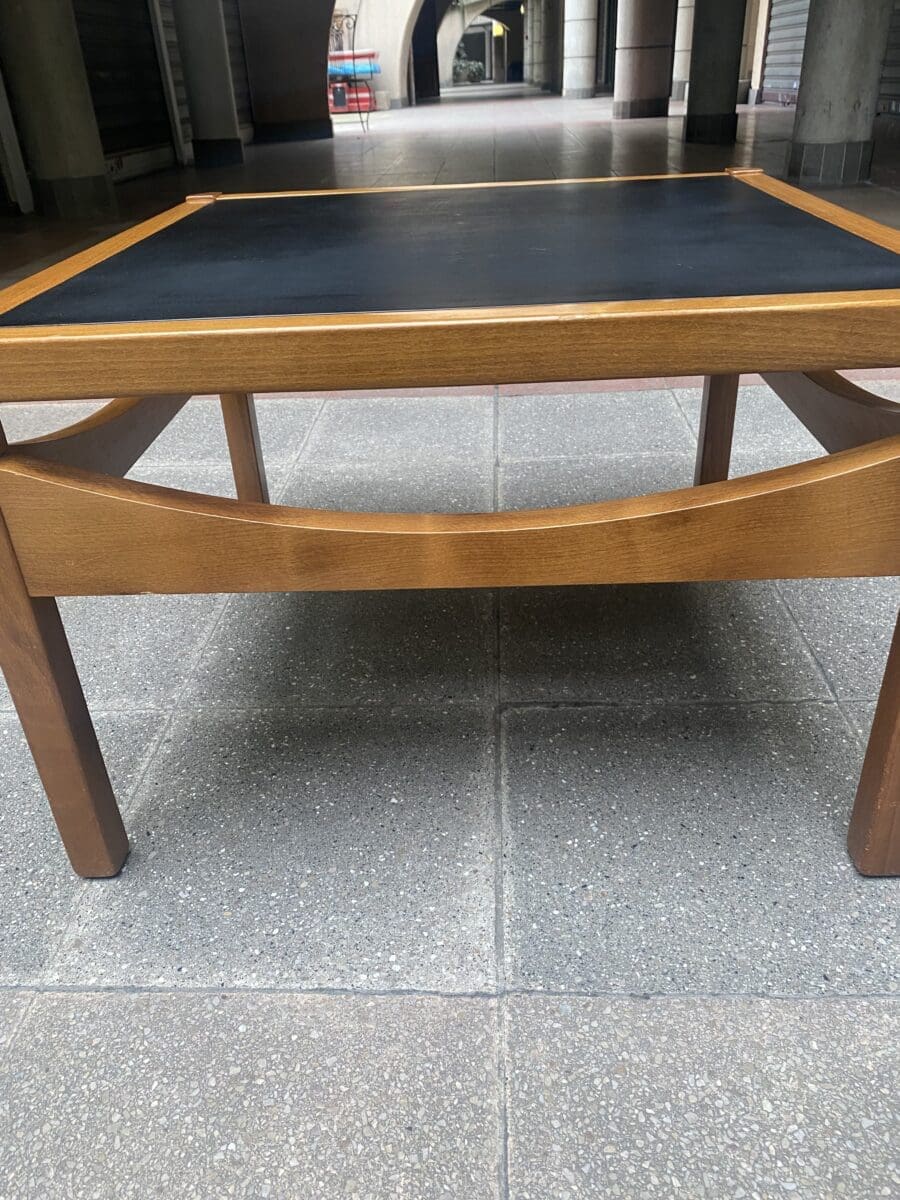 Bernard Vuarnesson – Table basse reverso noir/ blanc occasion