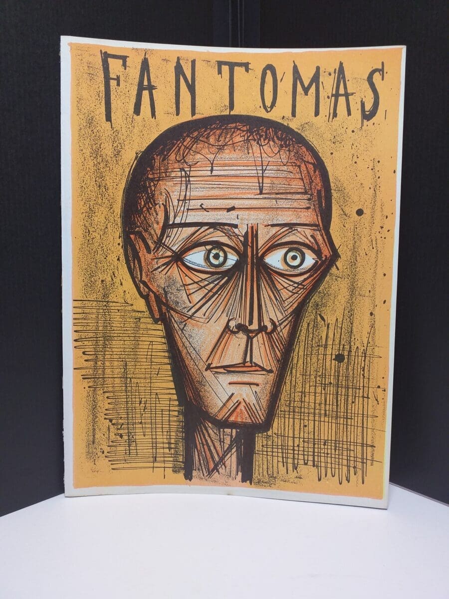 Bernard Buffet – Fantomas – Lithographie