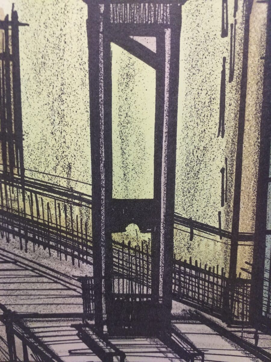 Bernard Buffet – Prison – Lithographie