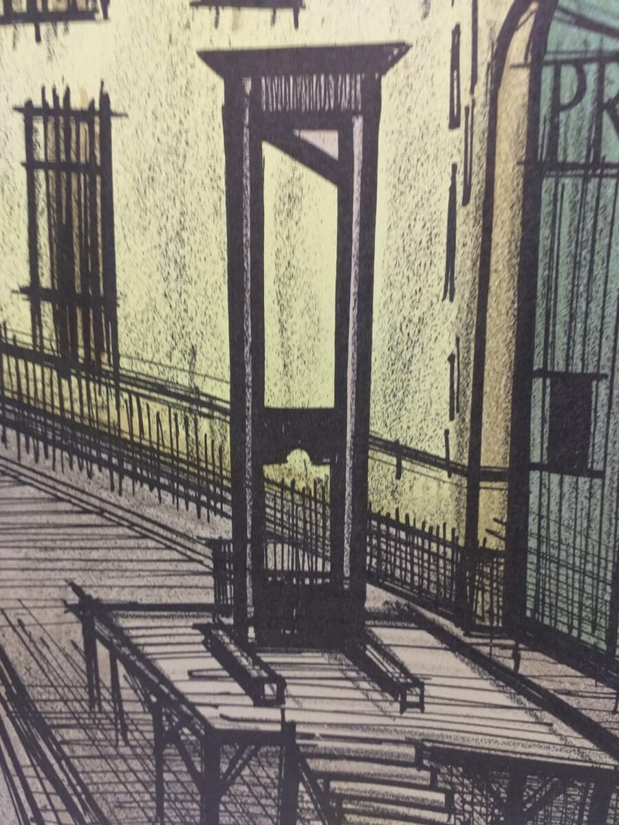 Bernard Buffet – Prison – Lithographie