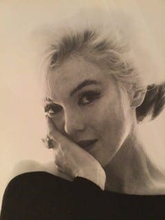 Bert STERN – Marilyn in the black dress looking at you