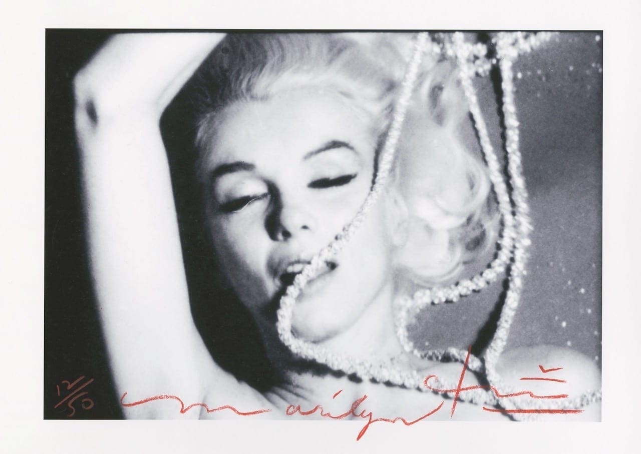 Bert Stern – Marilyn Monroe  – The last sitting – Pearls 1