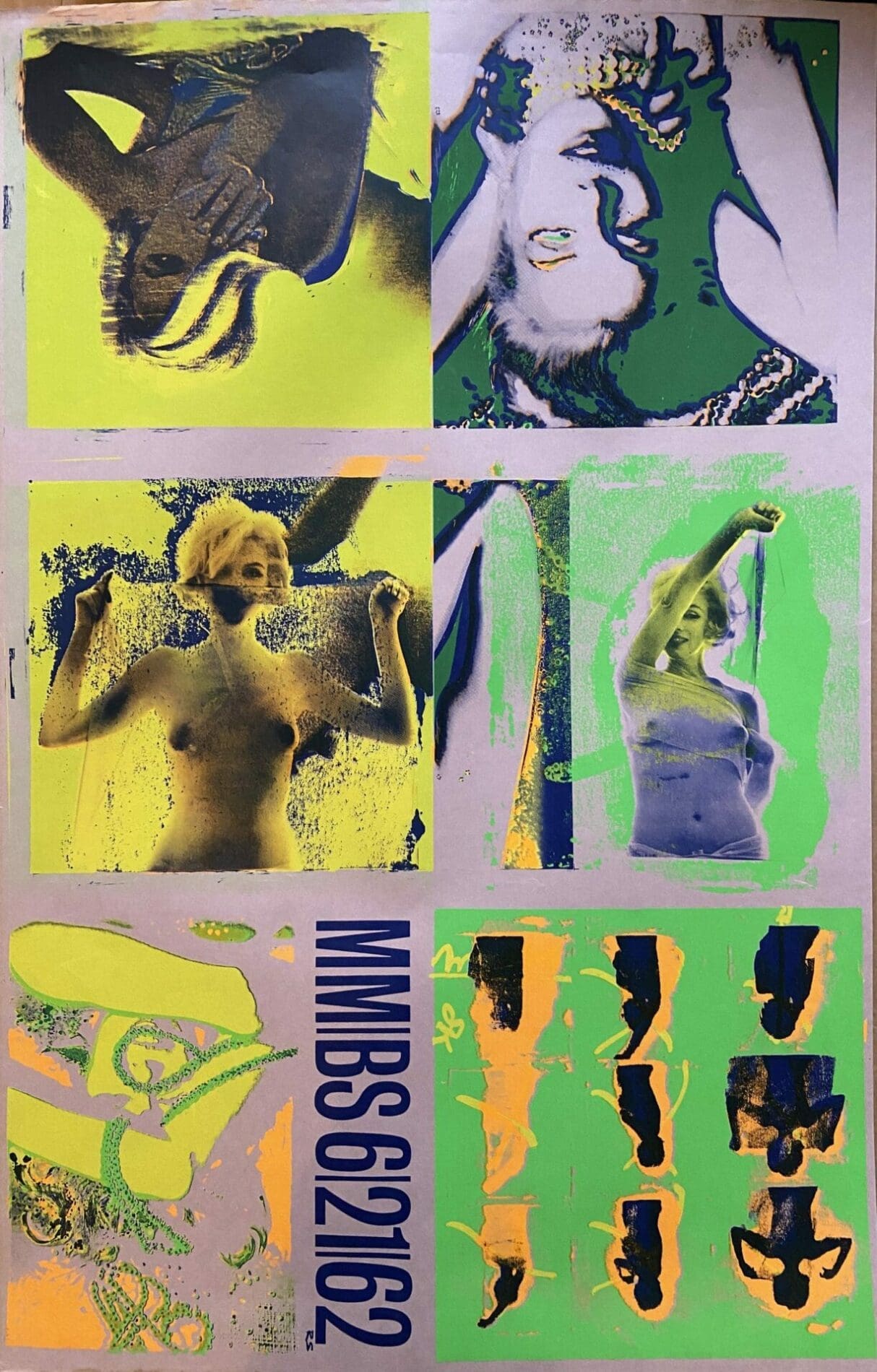 Bert Stern – Sérigraphie La dernière séance – JAUNE