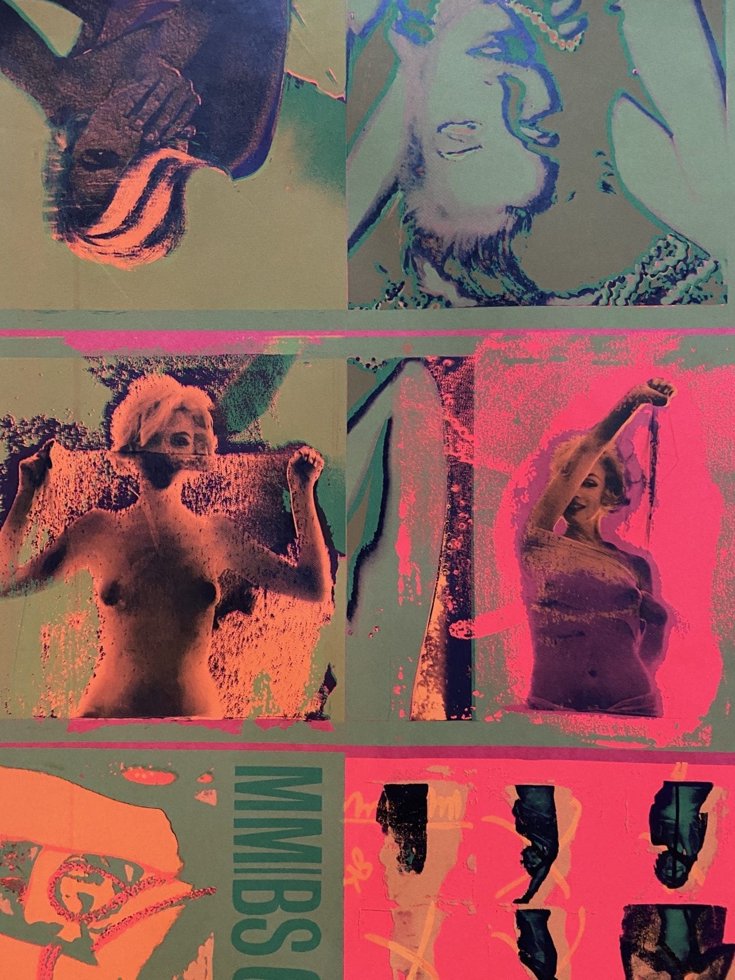 Bert Stern – Sérigraphie La dernière séance – ROUGE