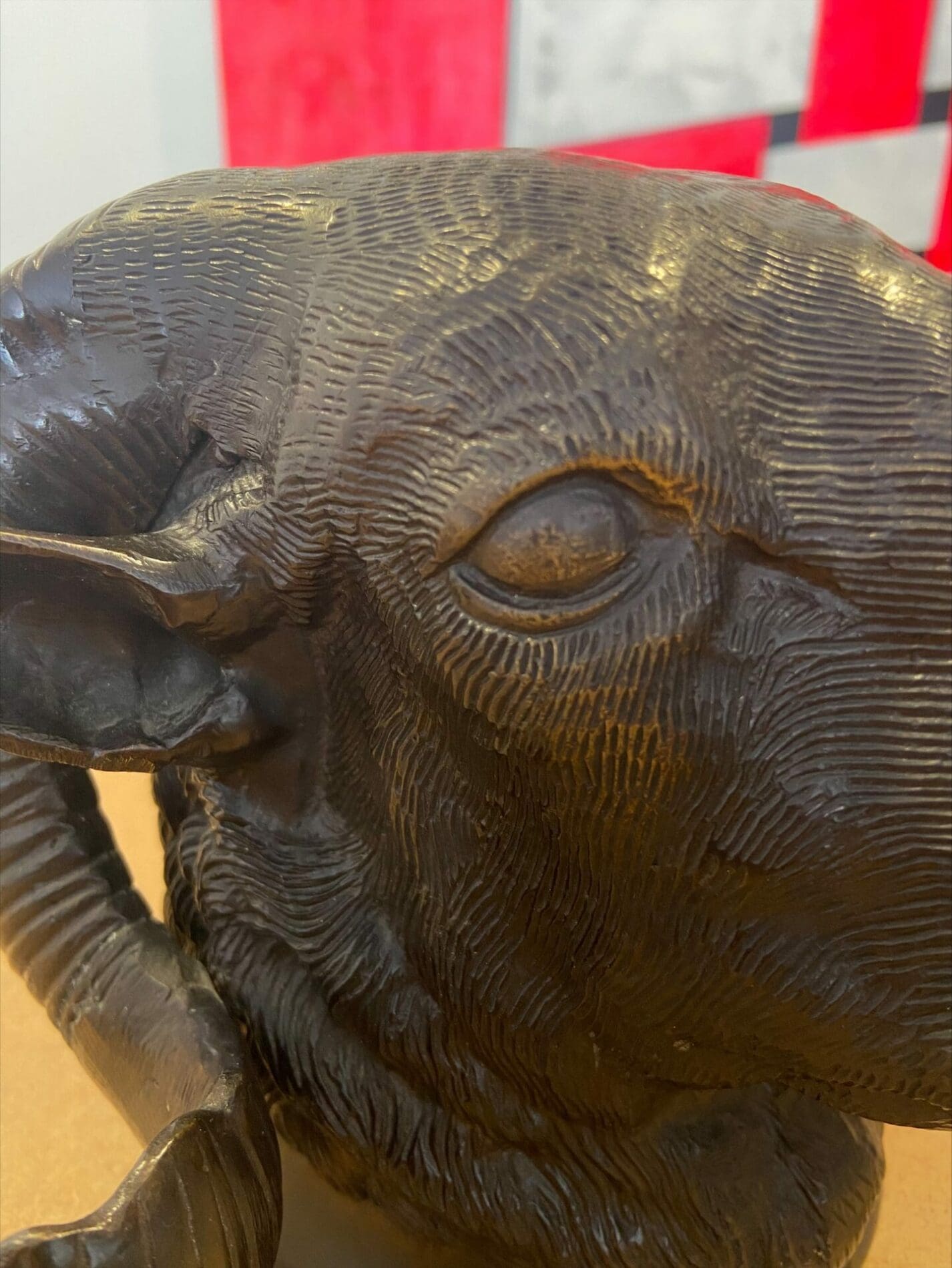 Bronze – Tête de bélier