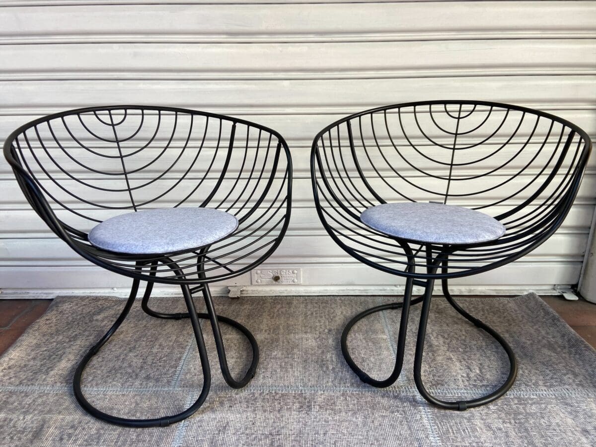 Gastone Rinaldi – Paire de fauteuils Occasion – modèle Pan Am