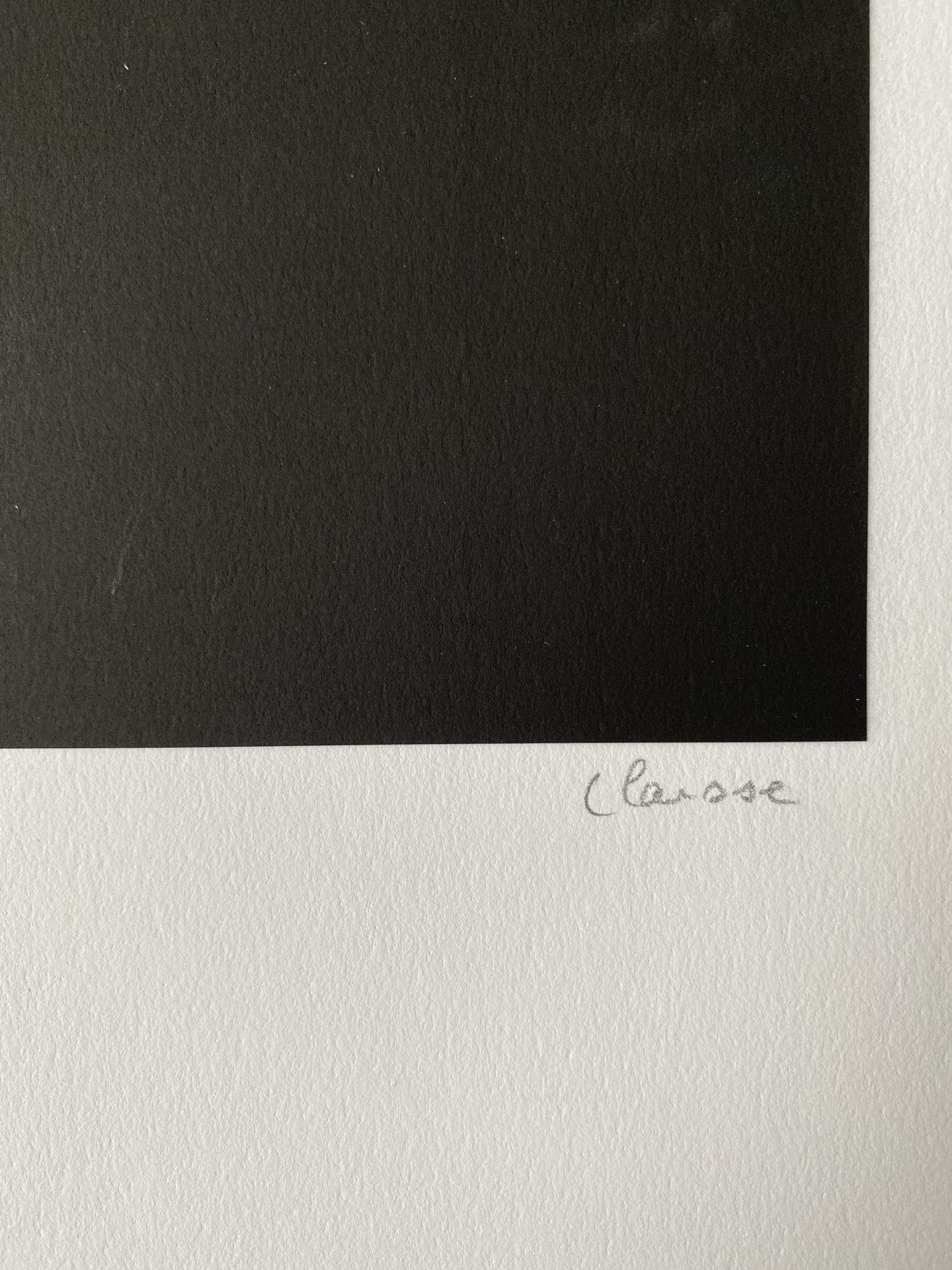 Geneviève Claisse – Structure géométrique  – Sérigraphie