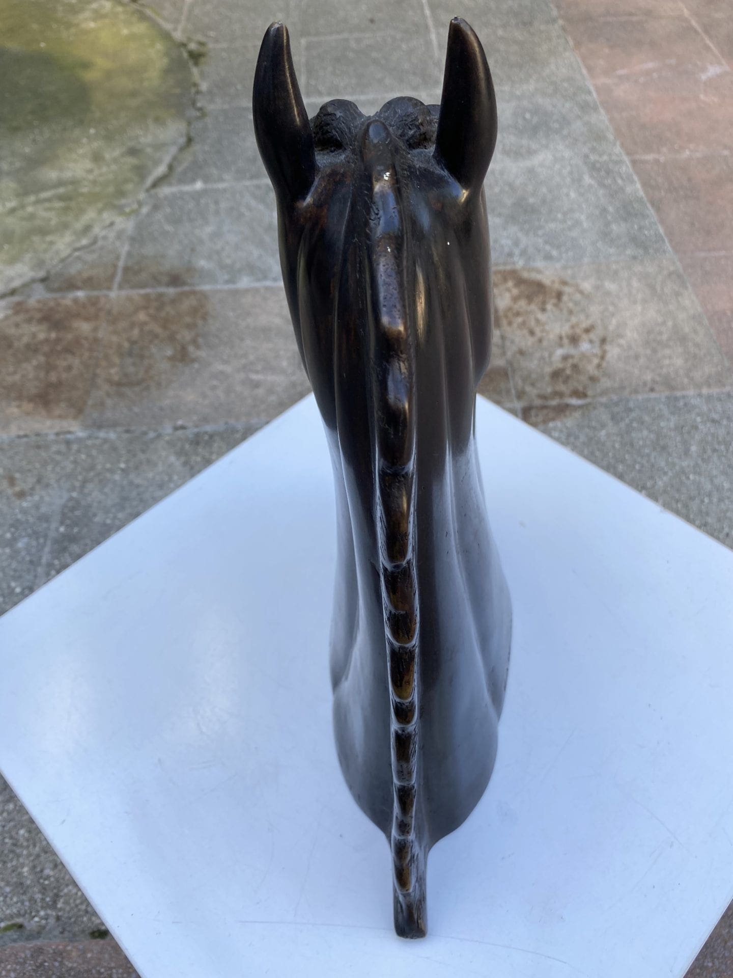 Georges Guyot – Bronze – Tête de cheval
